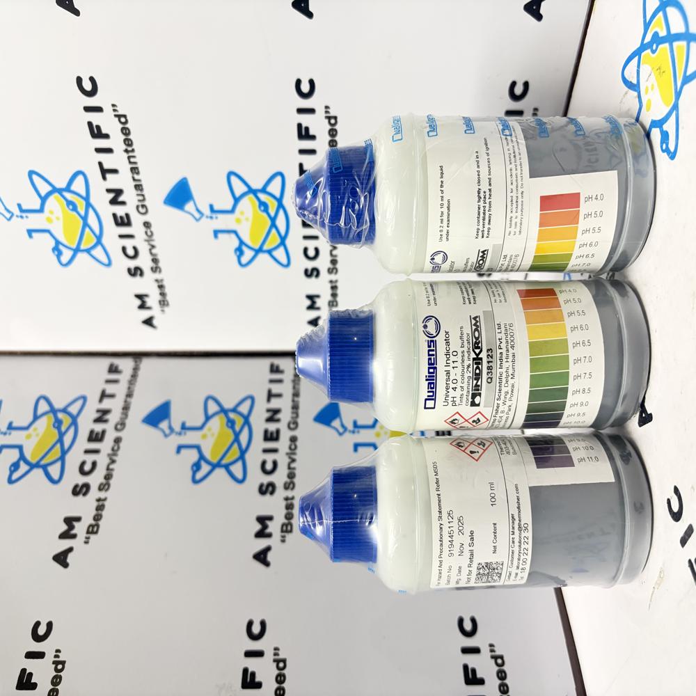 Universal Indicator PH 4-11  100ml Quaigens