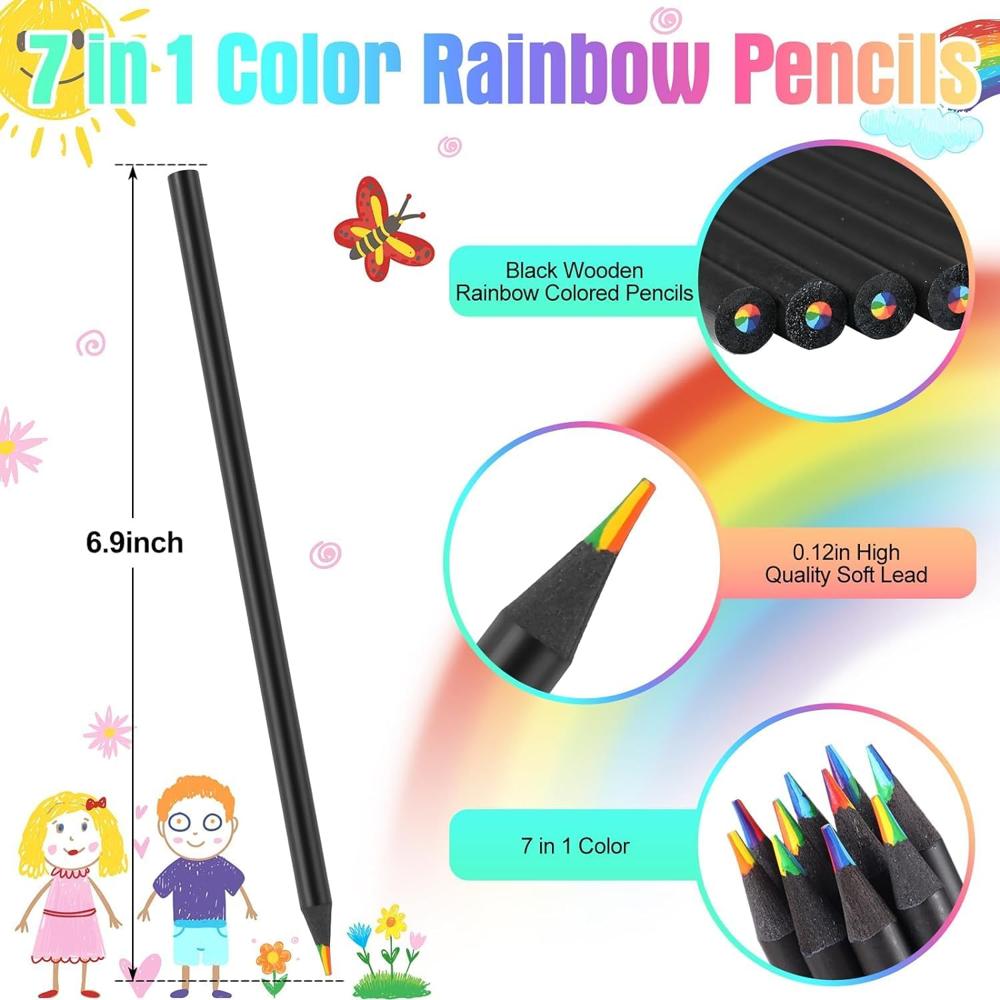 Rainbow Pencil 12Pc