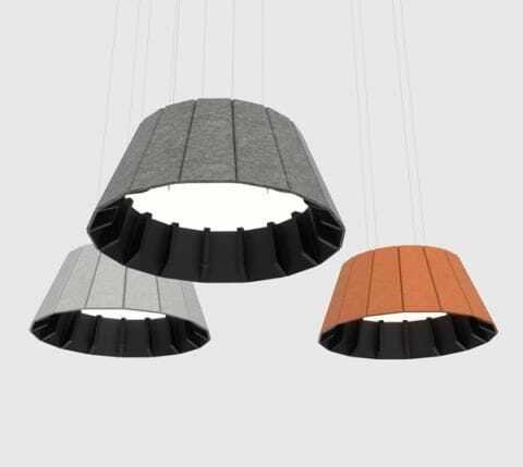 Decorative Hanging Acoastic With LED