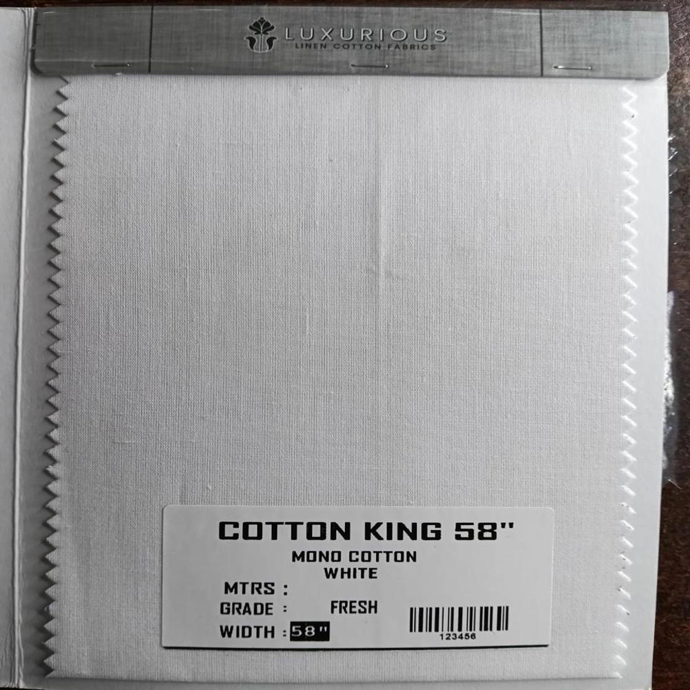 COTTON LINEN SHIRTING FABRIC 58