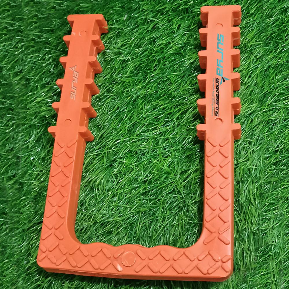 PVC encapsulated ladder steps