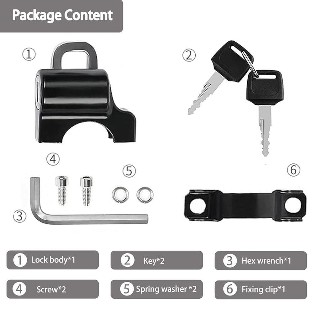 Bike Helmet Lock