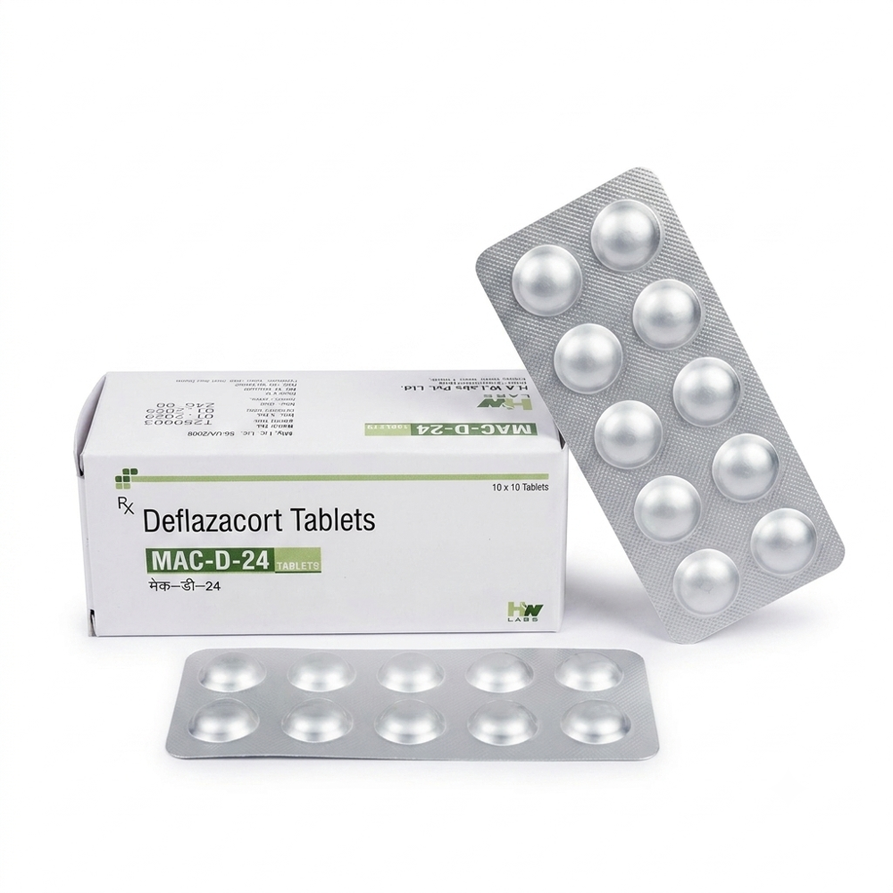 MAC-D-24 Deflazacort Tablets 
