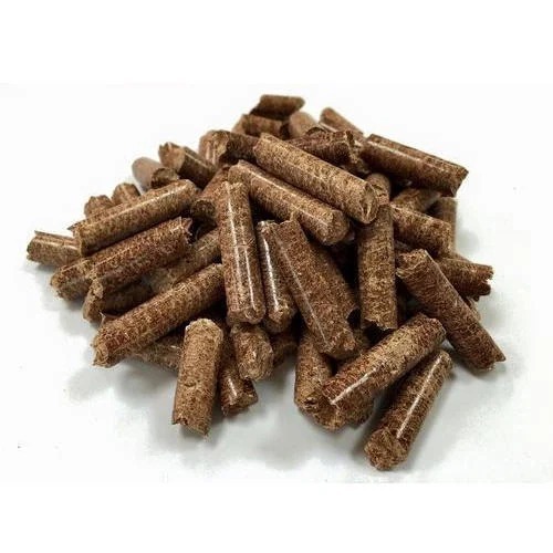 Burning Biomass Pellets