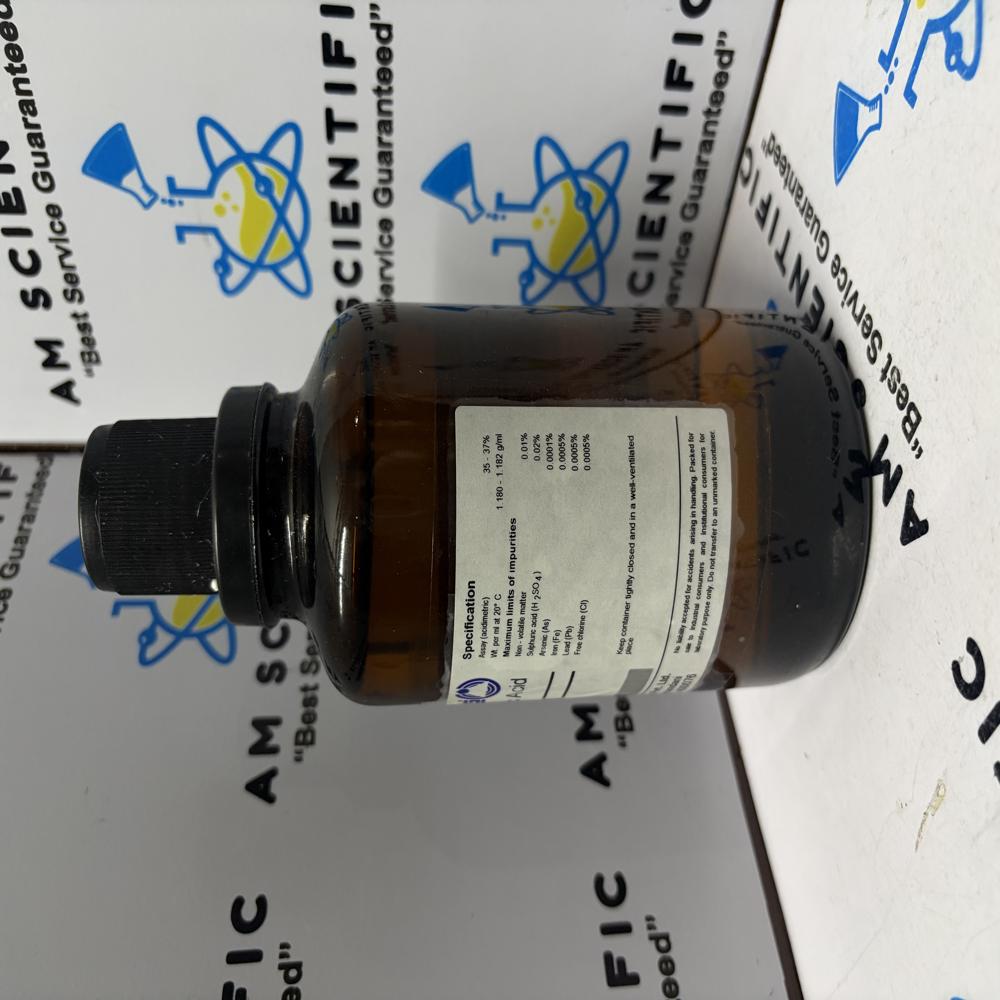 Hydrochloric Acid SQ 500ml Qualigens