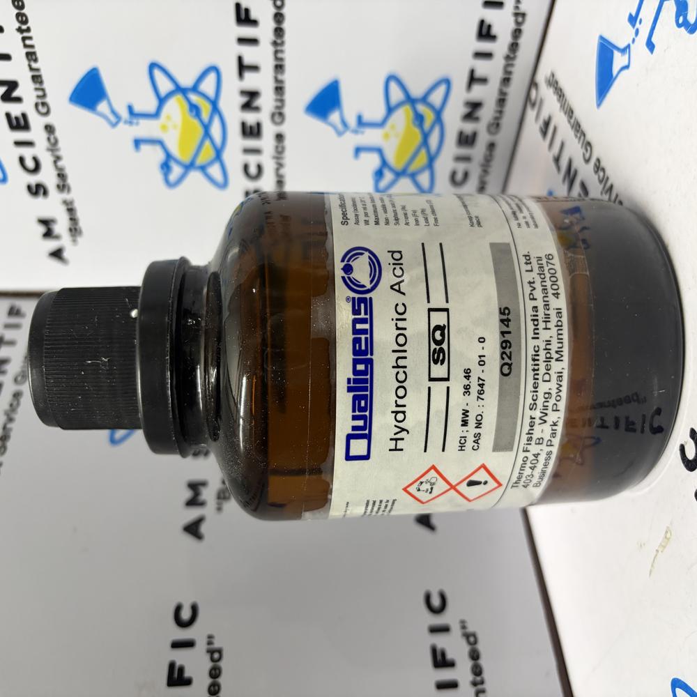Hydrochloric Acid SQ 500ml Qualigens