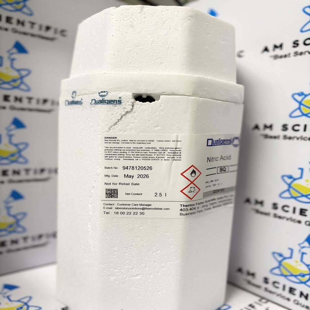 Nitric Acid SQ 2.5Ltr Qualigens