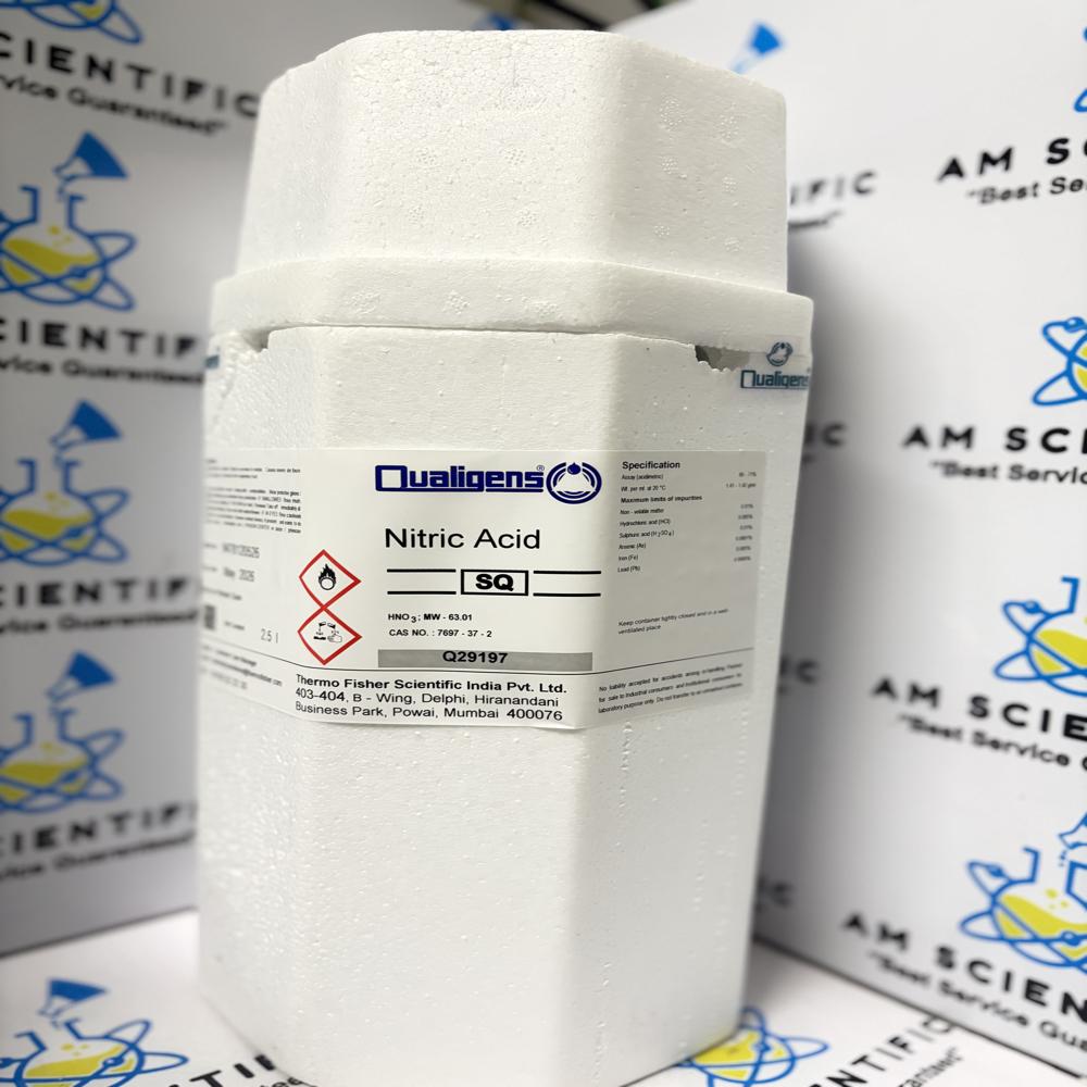 Nitric Acid SQ 2.5Ltr Qualigens