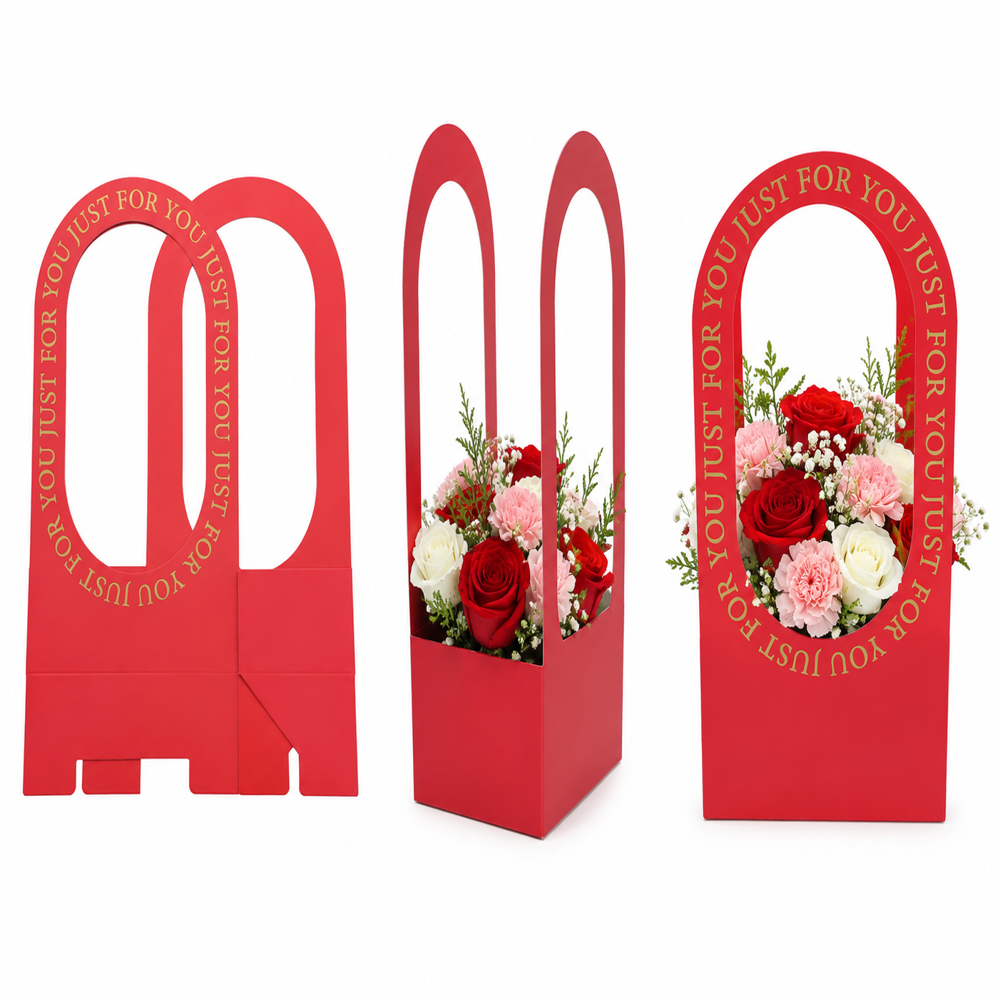Floral Gift Basket Box
