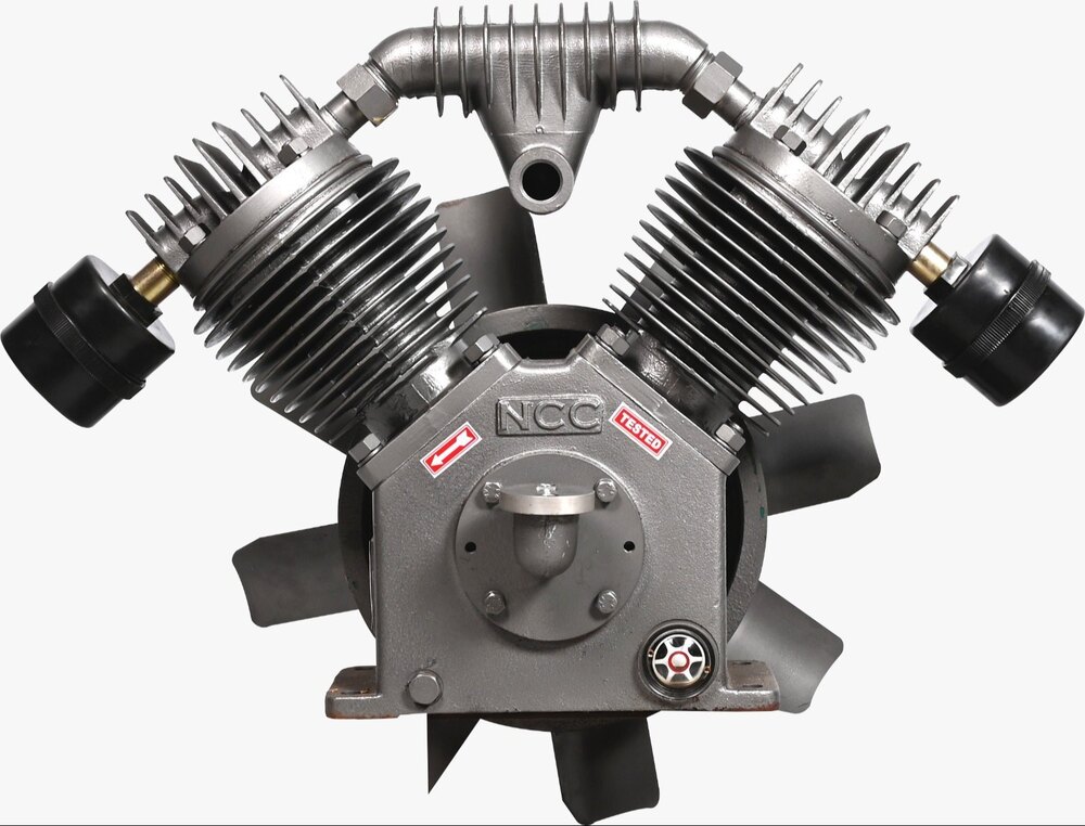Tc1000 Model Topblock Air Compressor - Color: Black