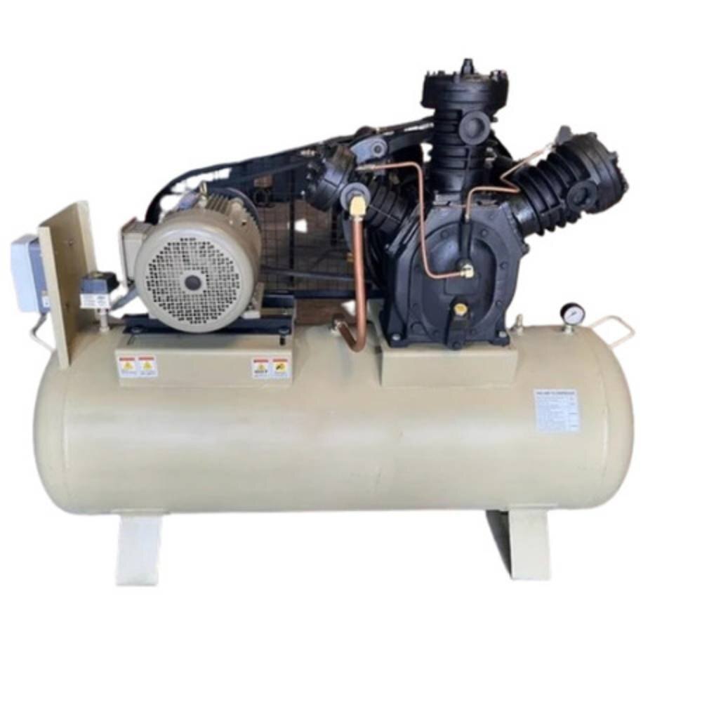 500 Liter Tank With 10HP Motor TC 1000 Double Stage Air Compressor