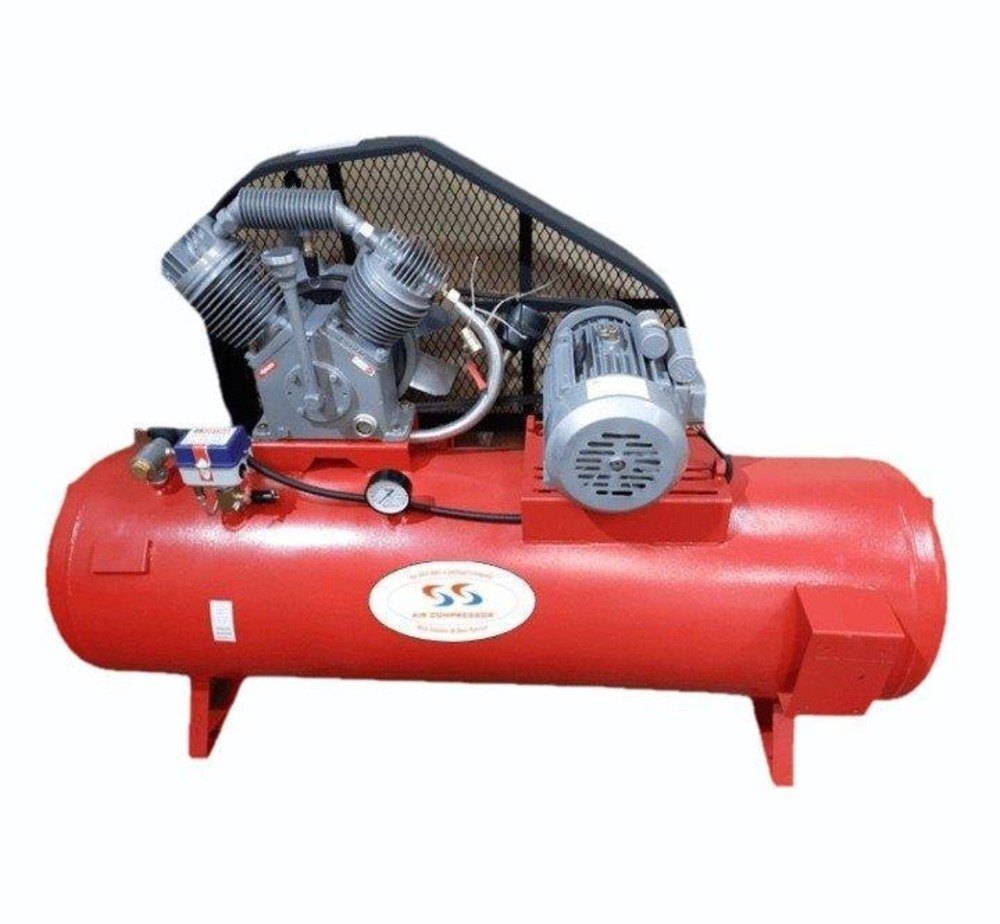 500 Liter Tank With 10HP Motor TC 1000 Double Stage Air Compressor