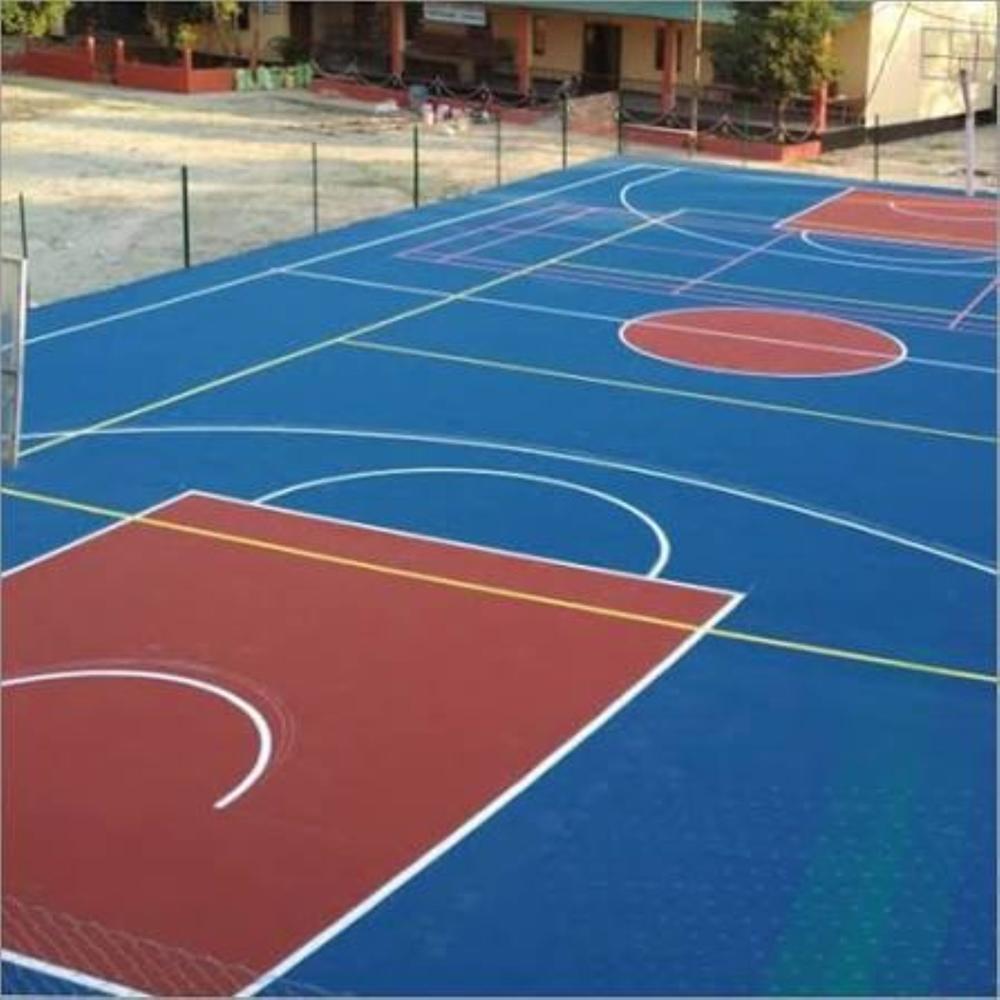 Synthetic Basketball Court