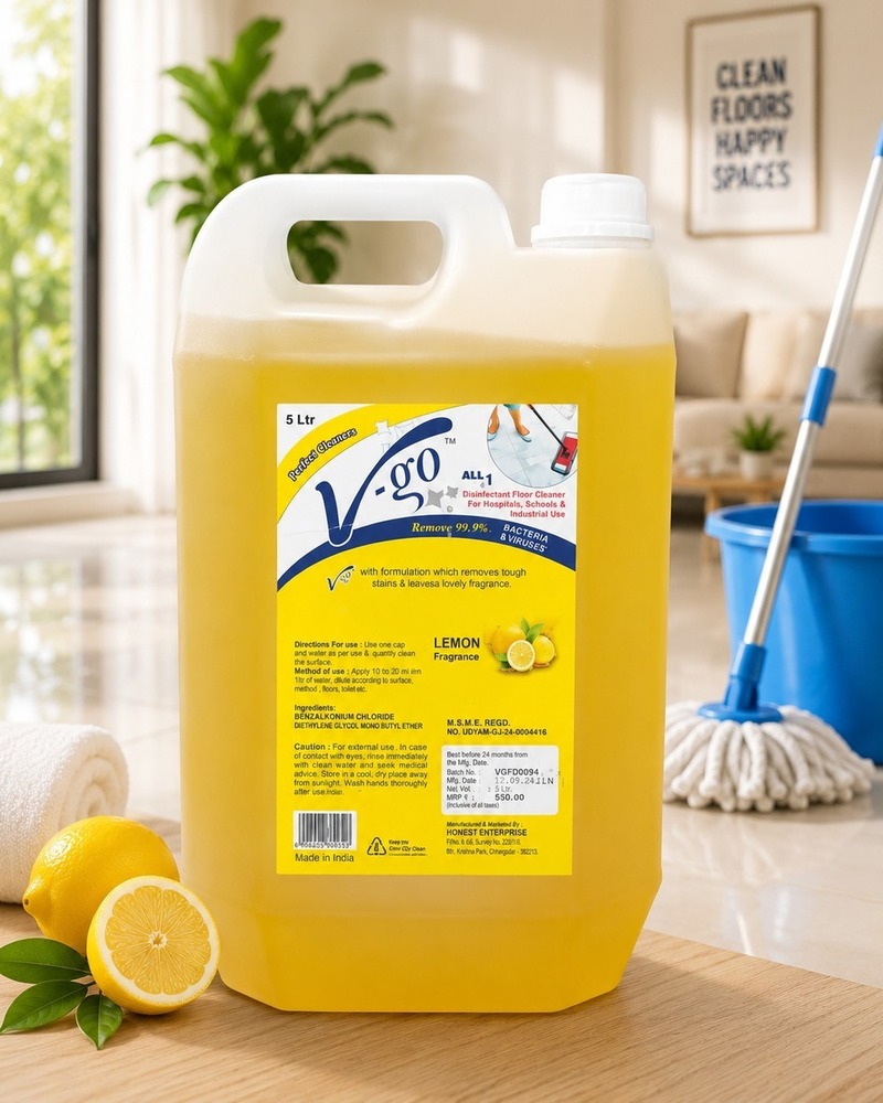 Lemon Fragrance Disinfectant Floor Cleaner