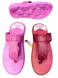 Ritika Womena  s Buckle Strap Casual Flip Flops