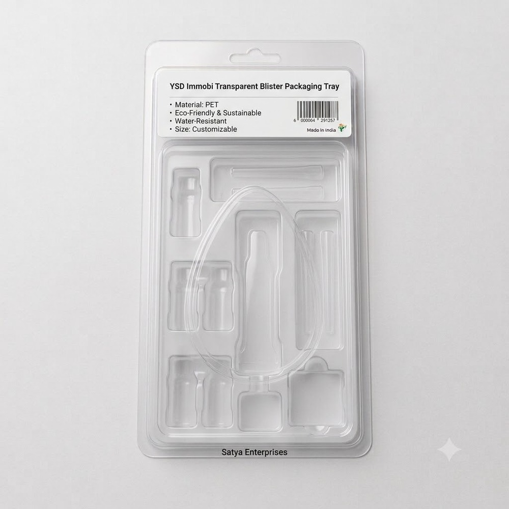 YSD Immobi Transparent Blister Packaging Tray
