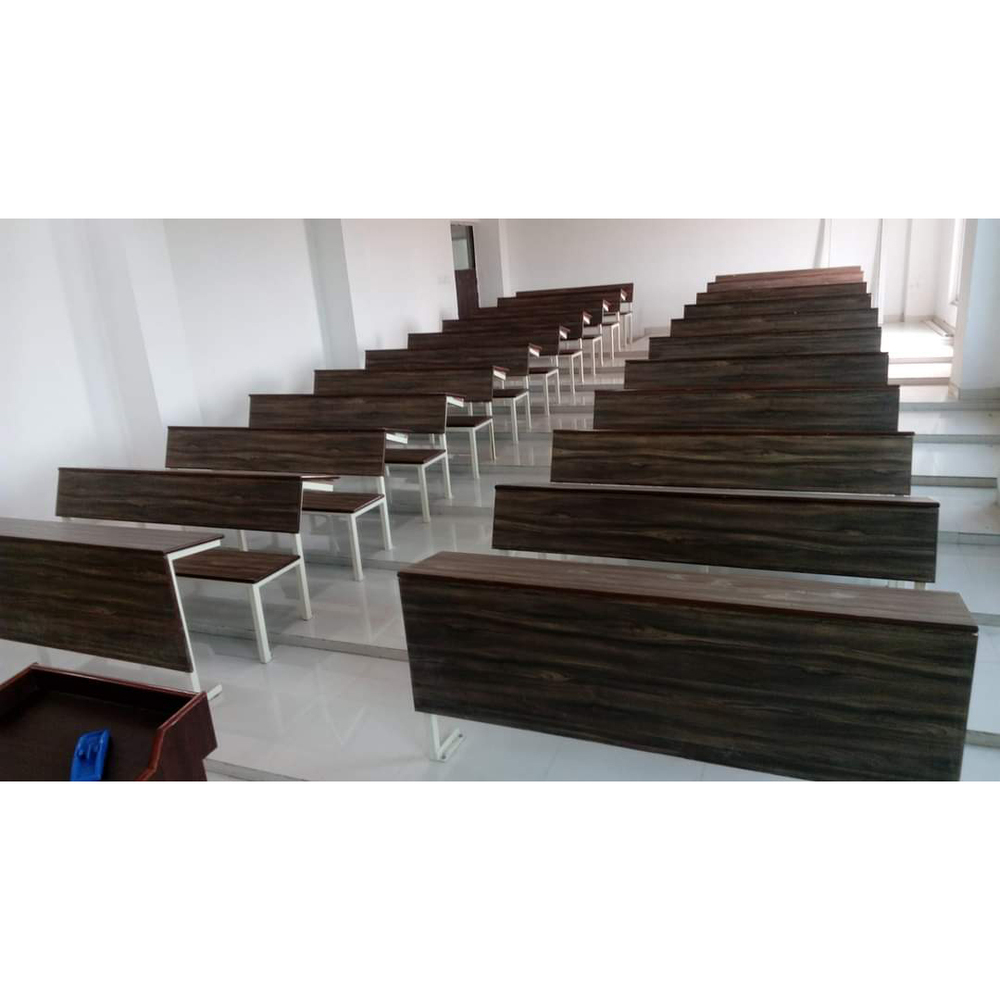 Modern Classroom Desk And Bench Set