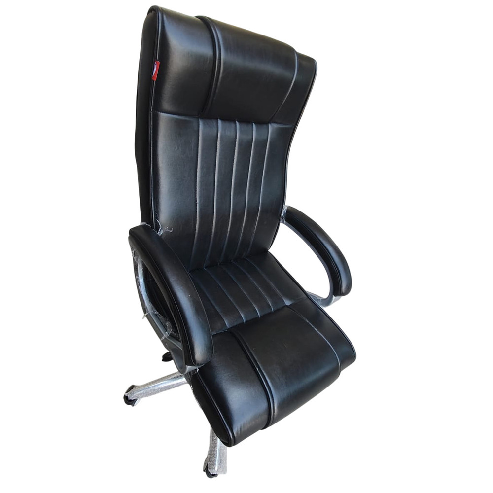 Black Leatherette Executive Office Chair