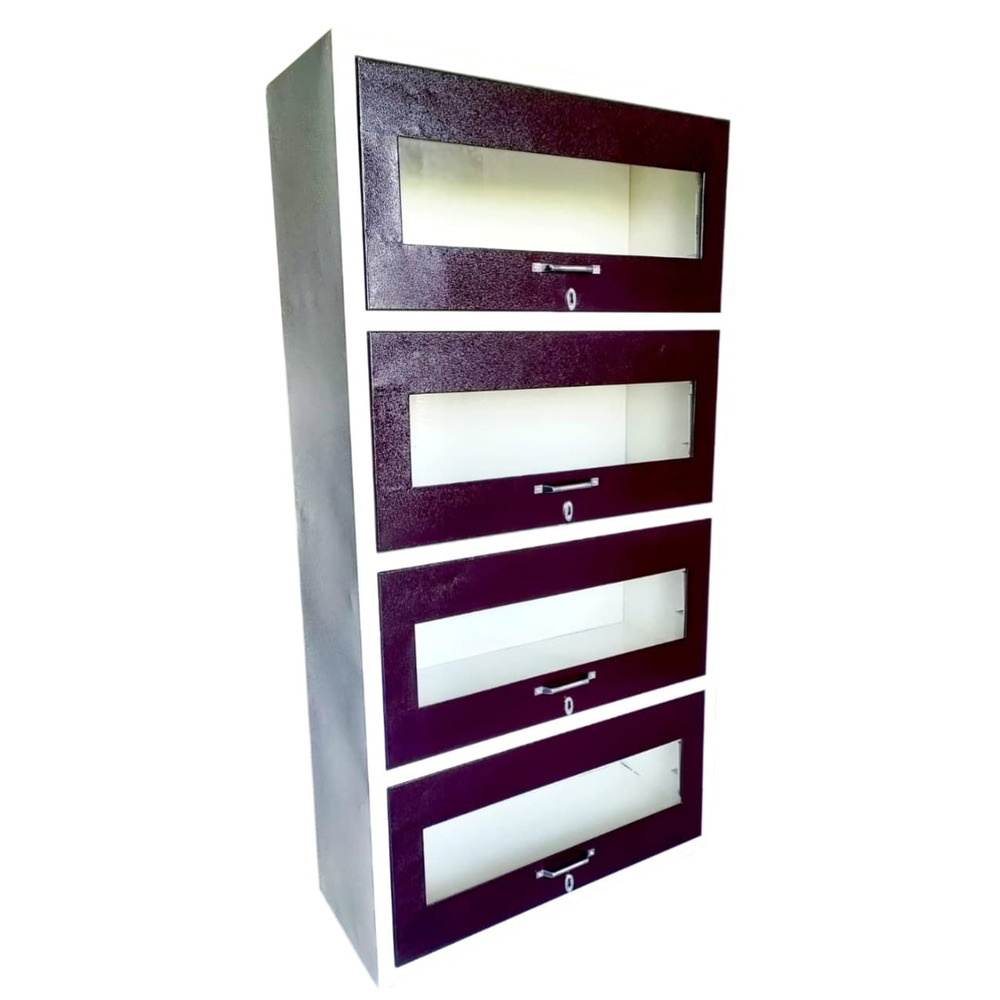 Four Door Steel Bookshelf