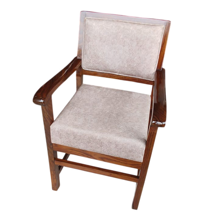 Solid Sheesham Wood Armchair