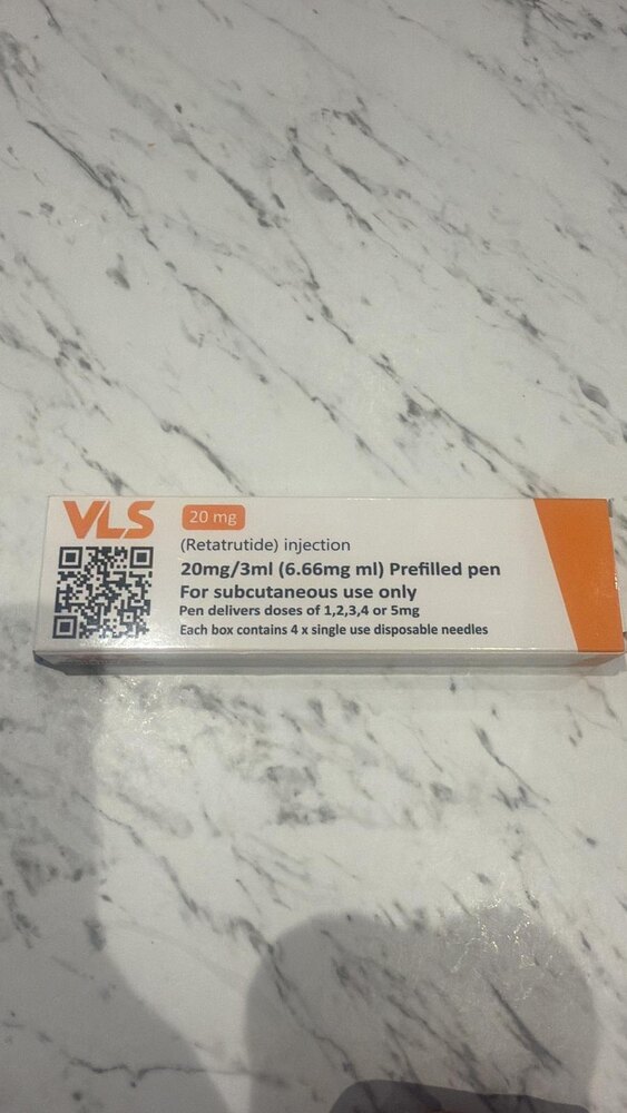 VLS Retatrutide 20mg Prefilled Injection Pen For Weight Loss