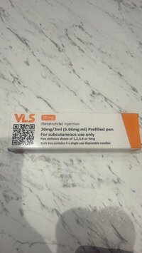 VLS Retatrutide 20mg Prefilled Injection Pen For Weight Loss