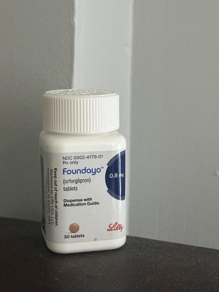 Foundayo 0.8mg Oral Orforglipron Pill Weight Loss Pill