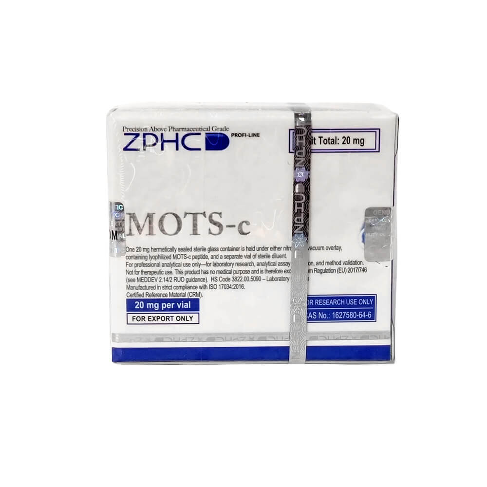 MOTS-c 20mg Kit ZPHC Lyophilized Peptide + Bacteriostatic Water
