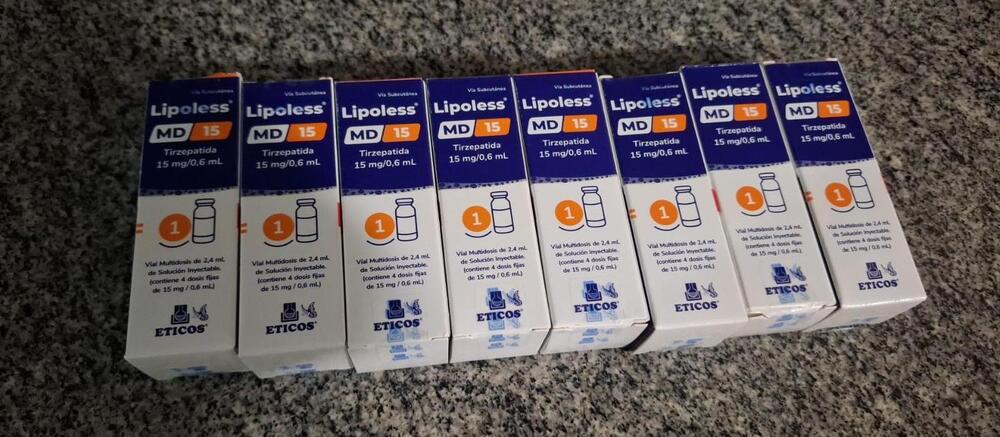 Lipoless 15MG 1 Ampoules Tirzepatide - Weight Loss