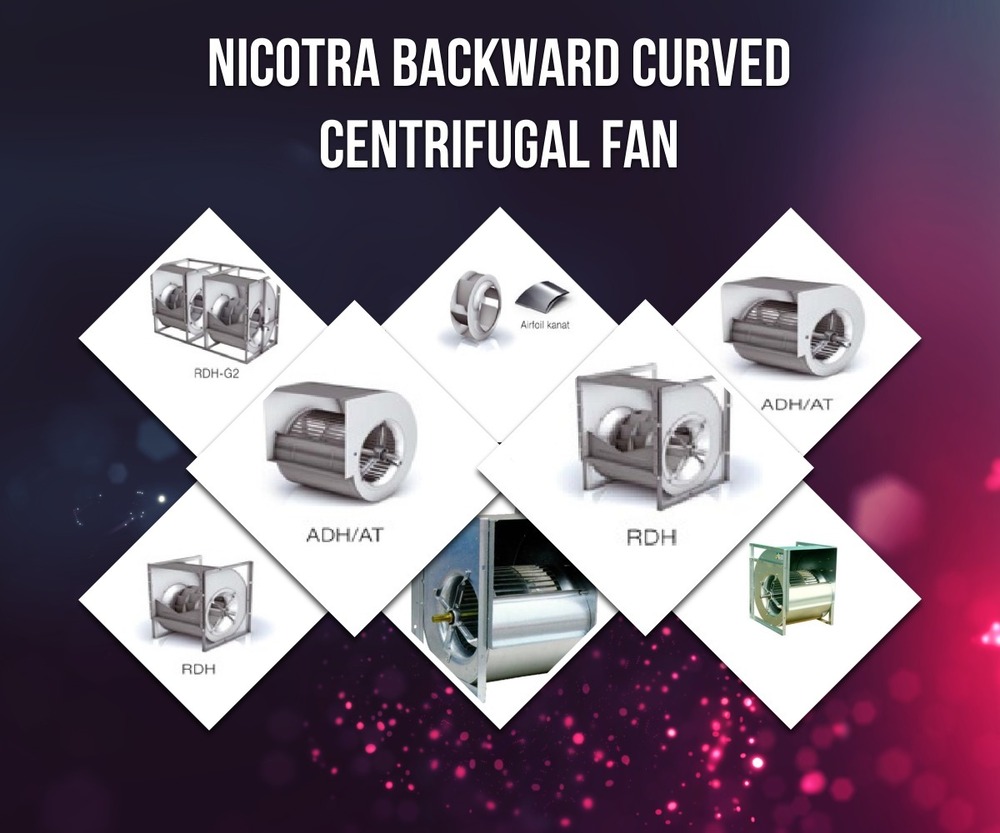 Nicotra Backward Curved Centrifugal Fan RDH 900 K