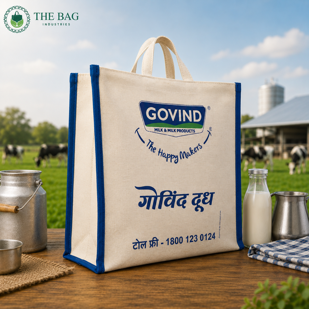 Canvas Milk Bag