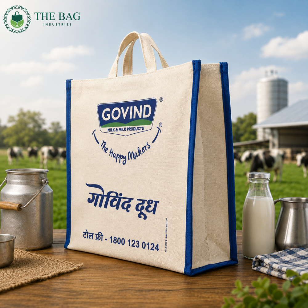 Canvas Milk Bag