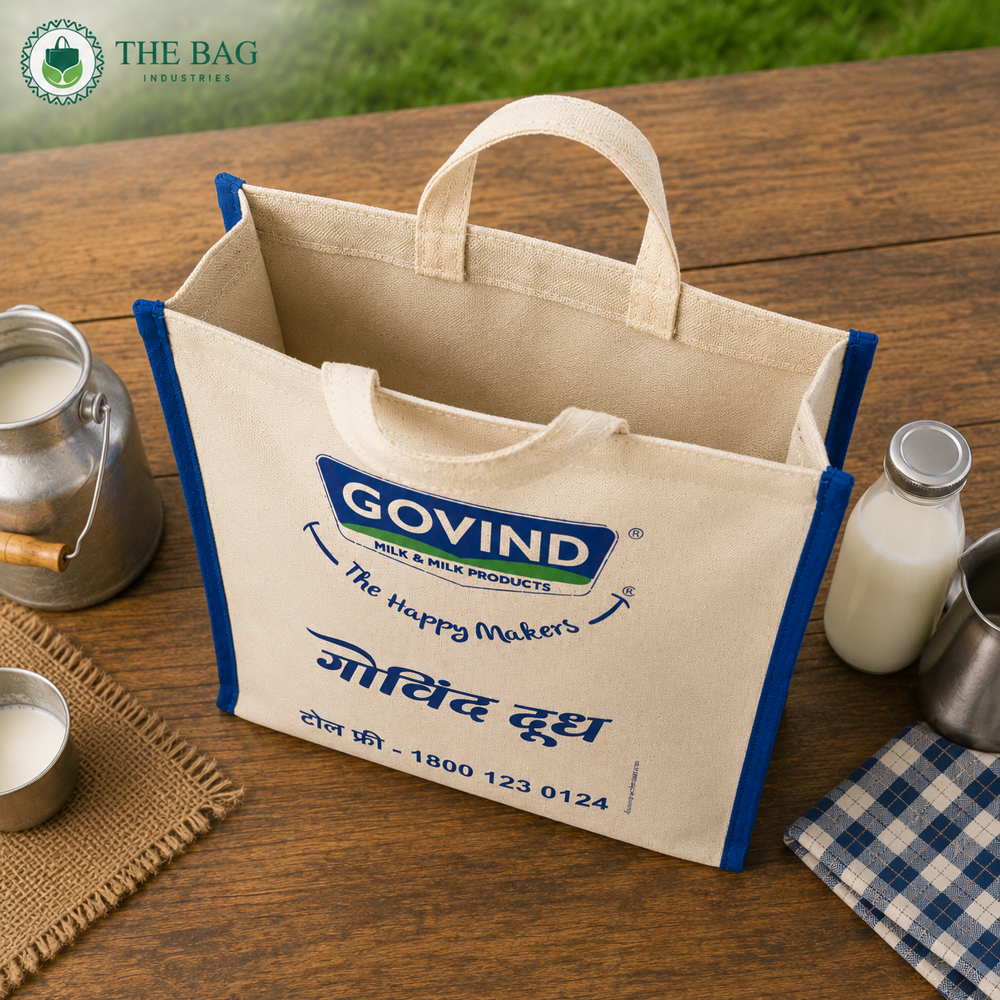 Canvas Milk Bag