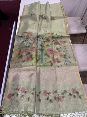 Tissue saree