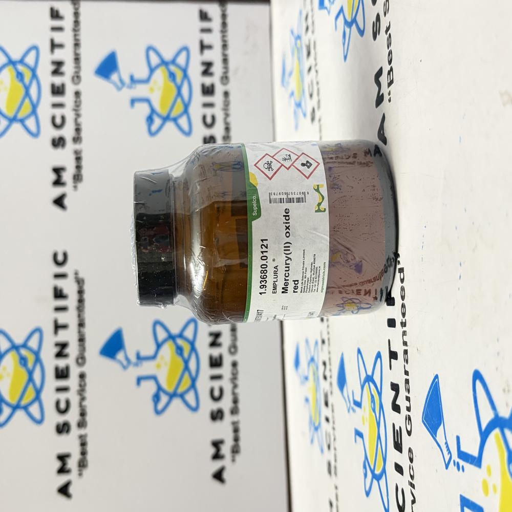 Mercury(II) oxide red EMPLURA 100g Merck