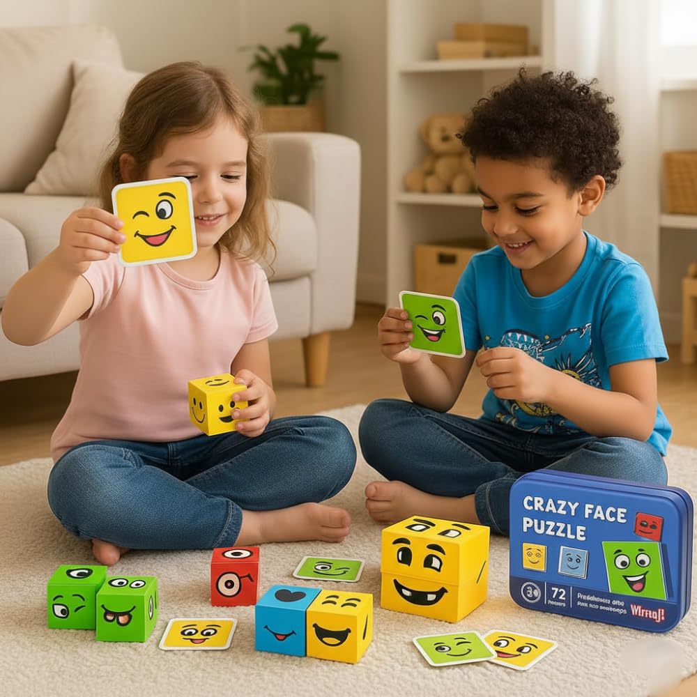 Crazy Face Puzzle Toy