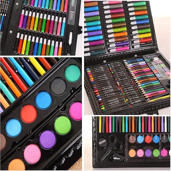 150 Pcs Art Set Color Box