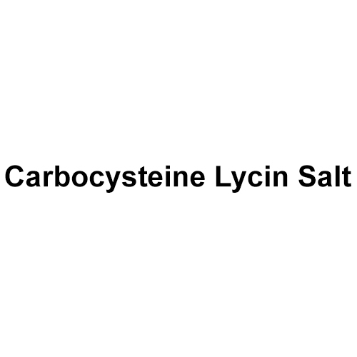 Carbocysteine Lycin Salt