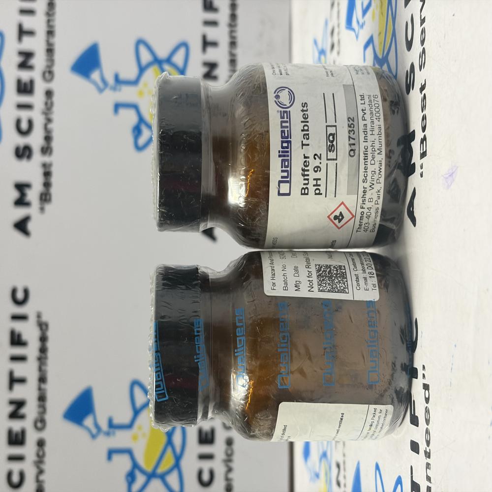 Buffer Tablets PH 9.2 20Tabs Qualigens