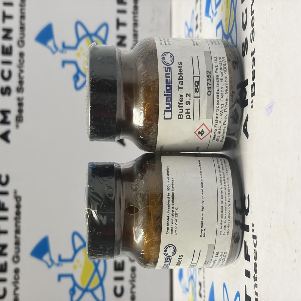 Buffer Tablets PH 9.2 20Tabs Qualigens