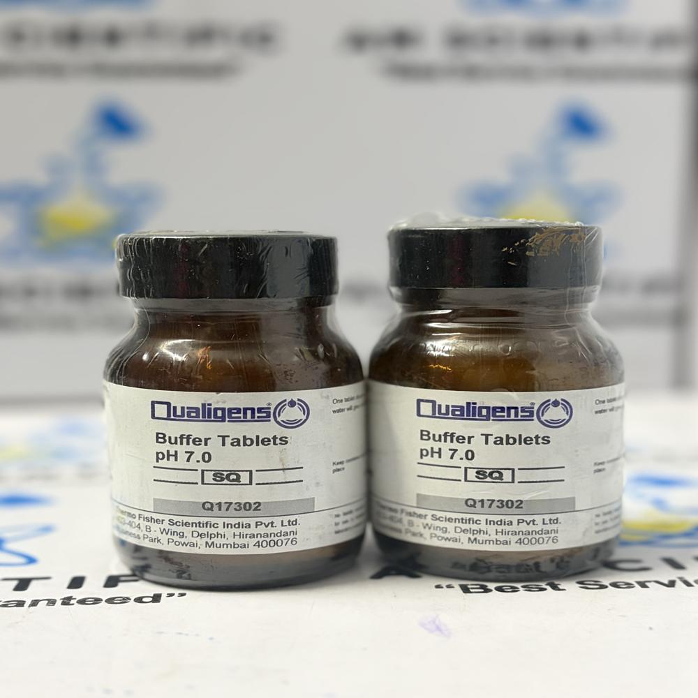 Buffer Tablets PH 7.0 20Tabs Qualigens