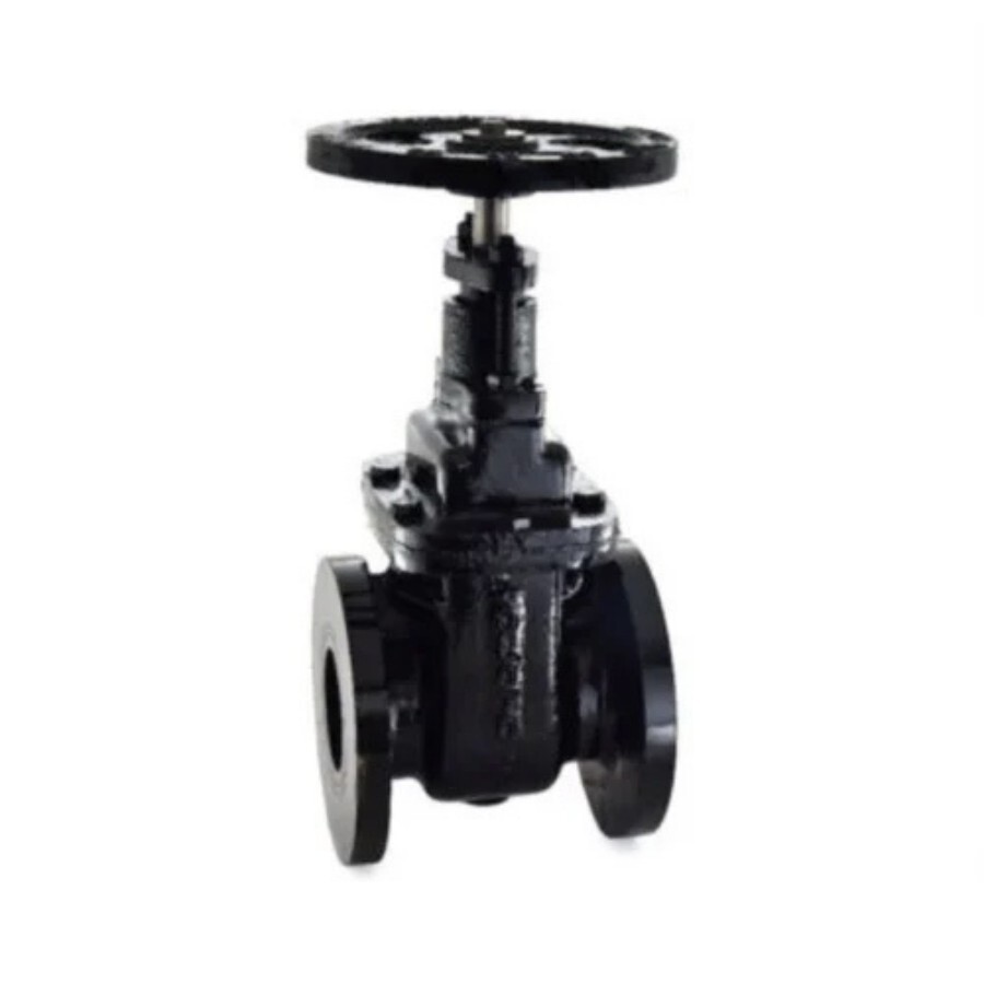 Zoloto Cast Iron Sluice Valve - Color: Black