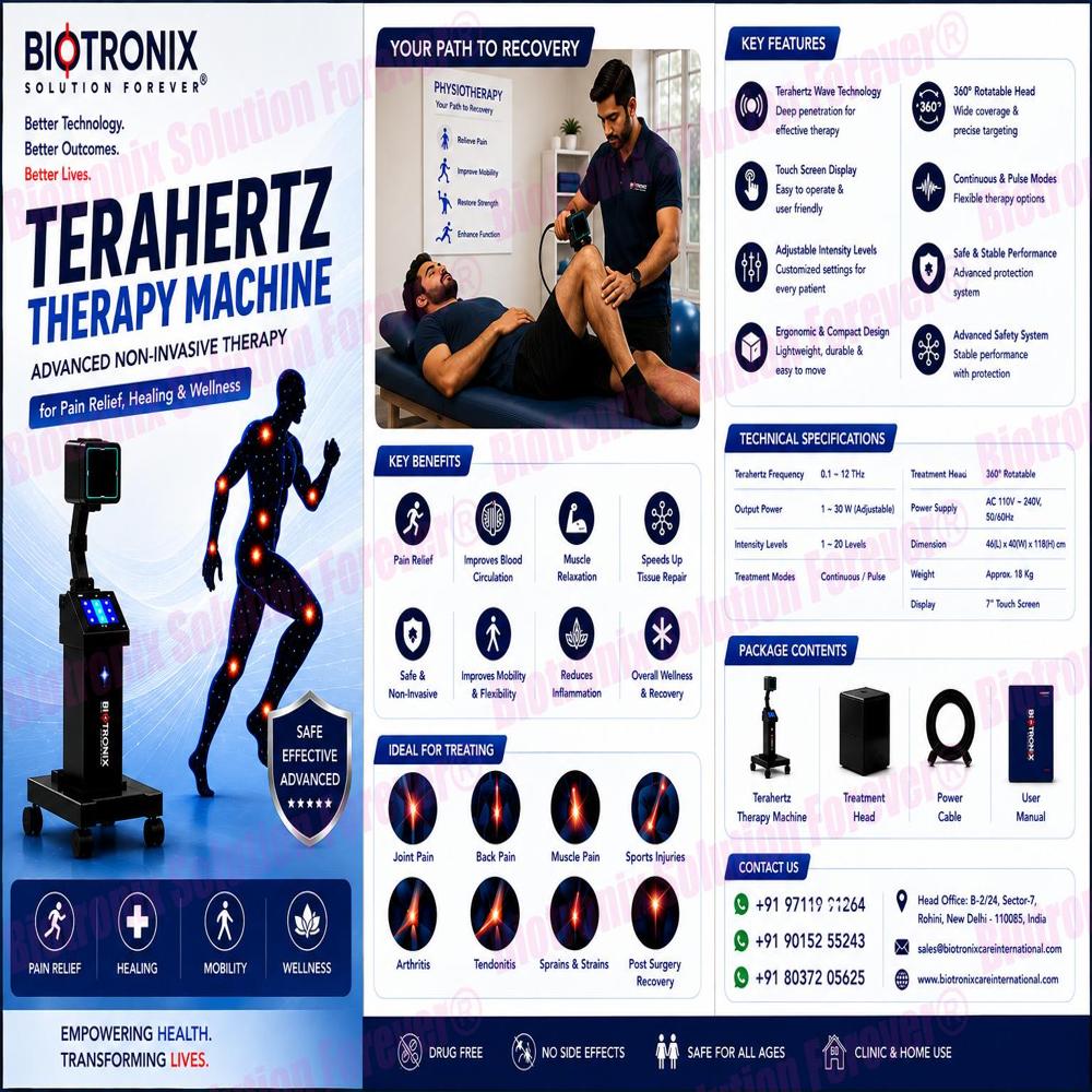 TERAHERTZ Premium Smart Healing Therapy Machine