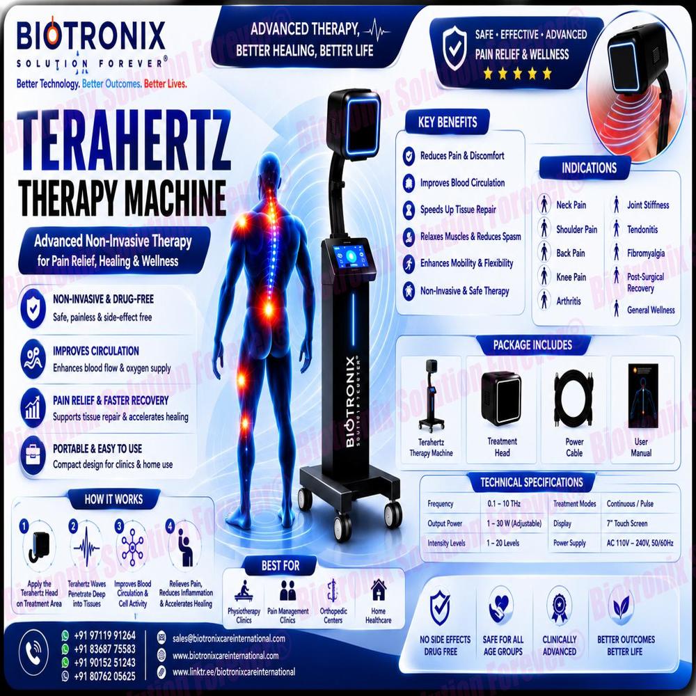 TERAHERTZ Premium Smart Healing Therapy Machine