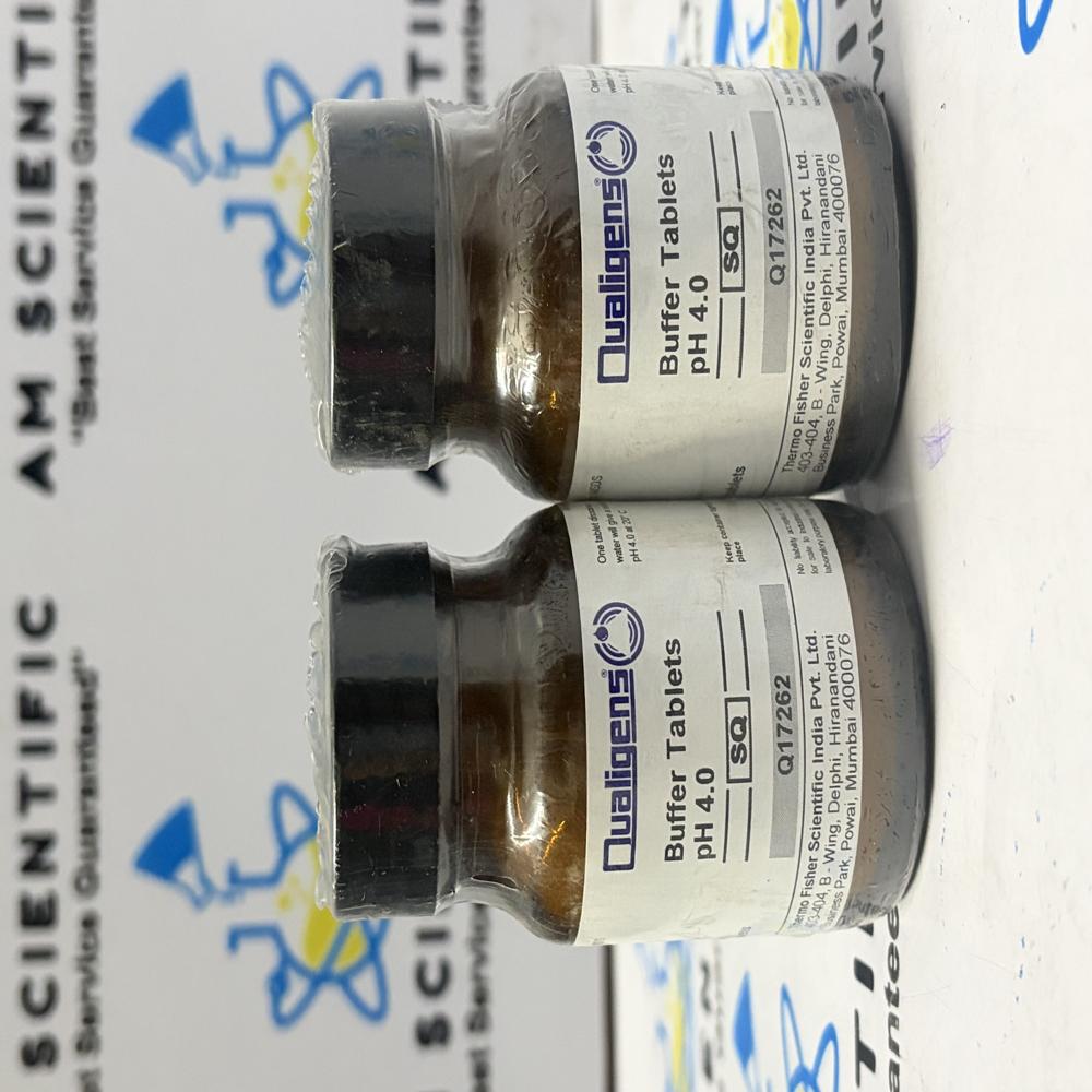 Buffer Tablets PH 4.0 20Tabs Qualigens