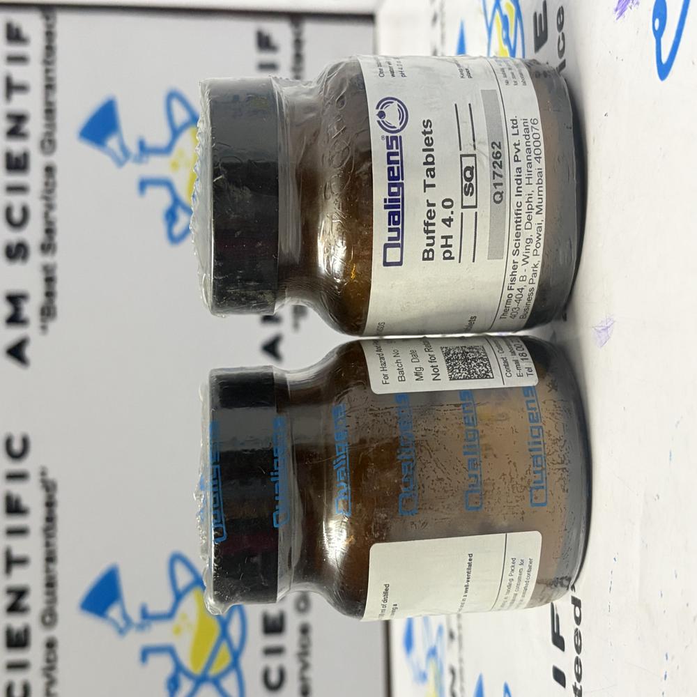 Buffer Tablets PH 4.0 20Tabs Qualigens
