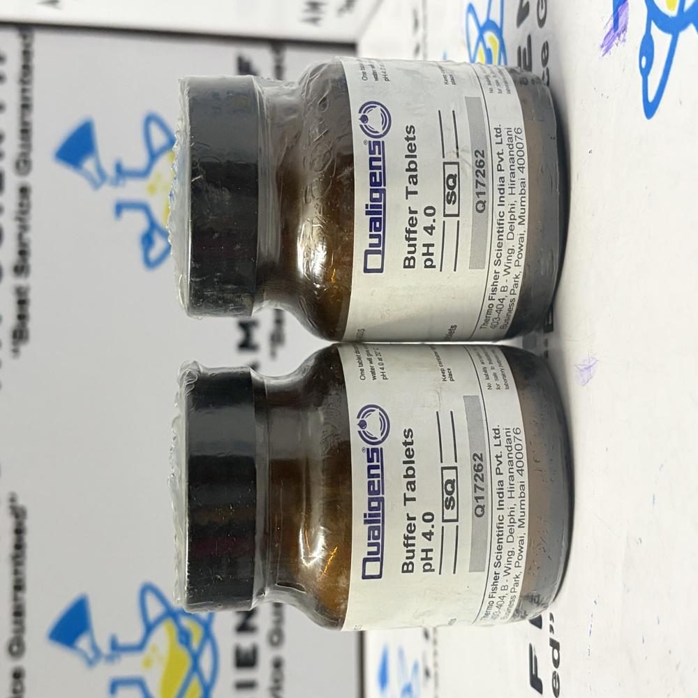 Buffer Tablets PH 4.0 20Tabs Qualigens