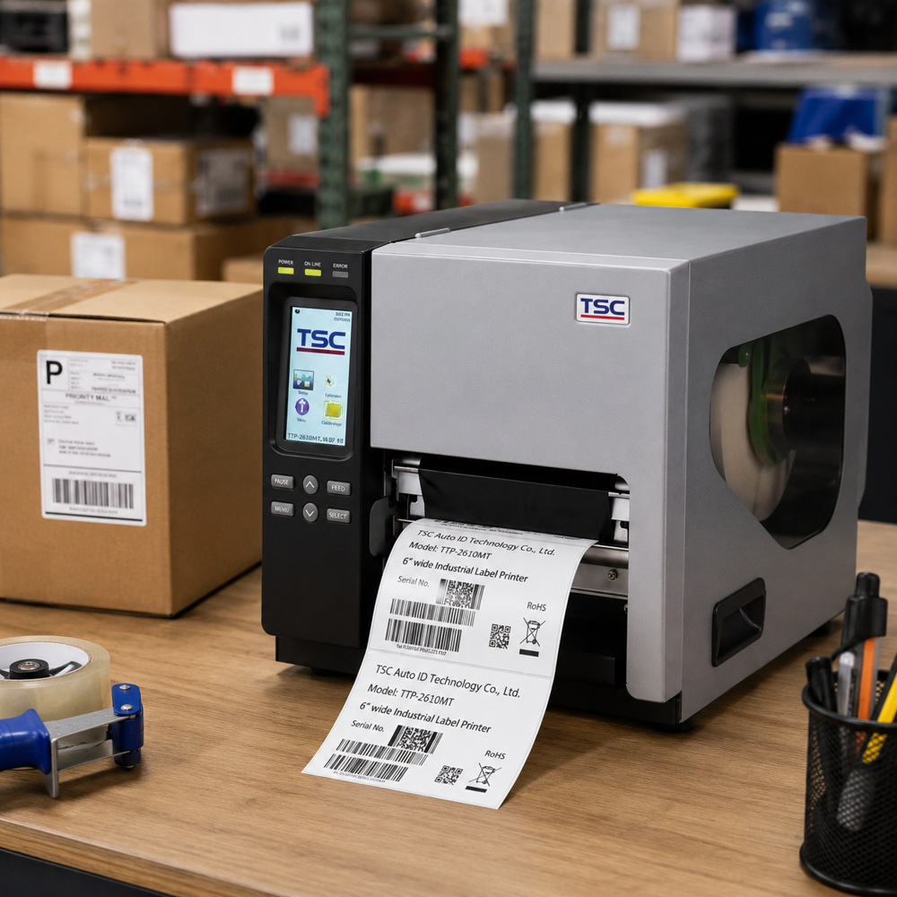 Tsc Ttp384mt ( 8 Inch Barcode Printer ) - Application: Warehouse