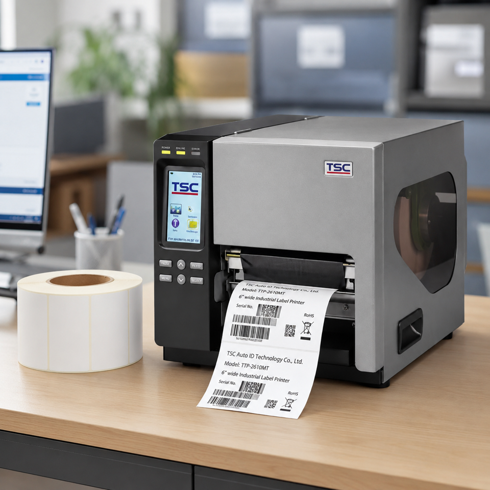 Tsc Ttp384mt ( 8 Inch Barcode Printer ) - Application: Warehouse