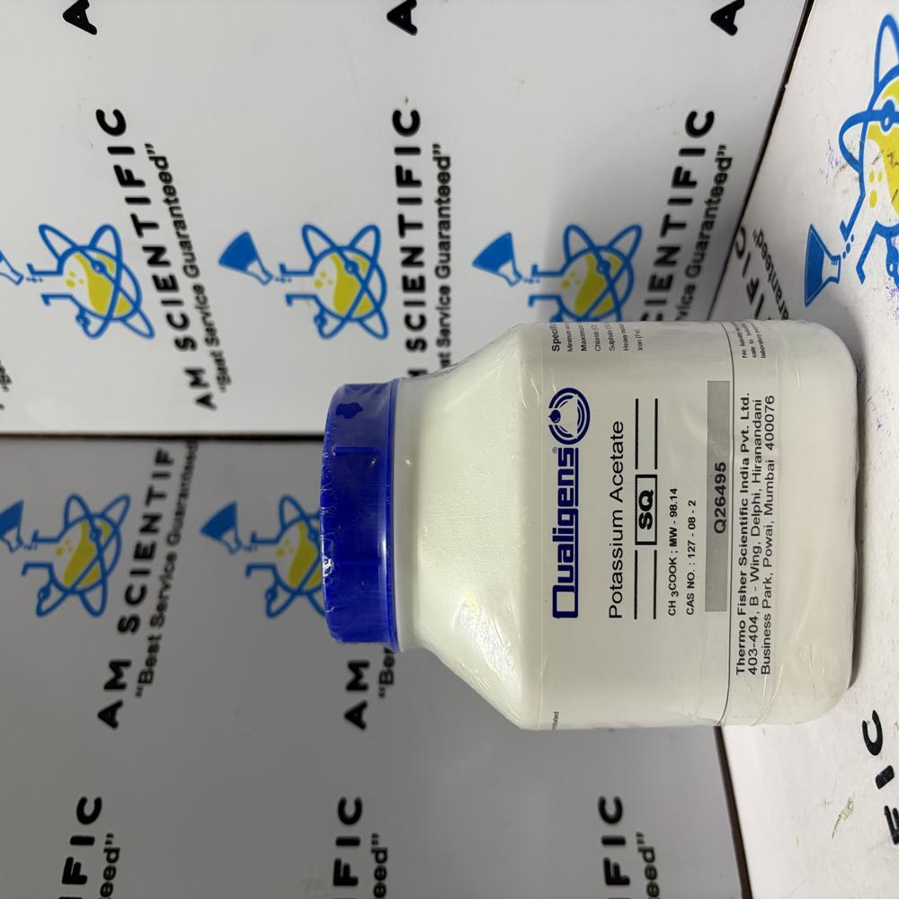 Potassium Acetate SQ 500g Qualigens